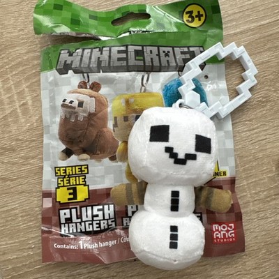 Mojang Minecraft Series 3 Plush Hanger Snow Golem Blind Bag Backpack Clip