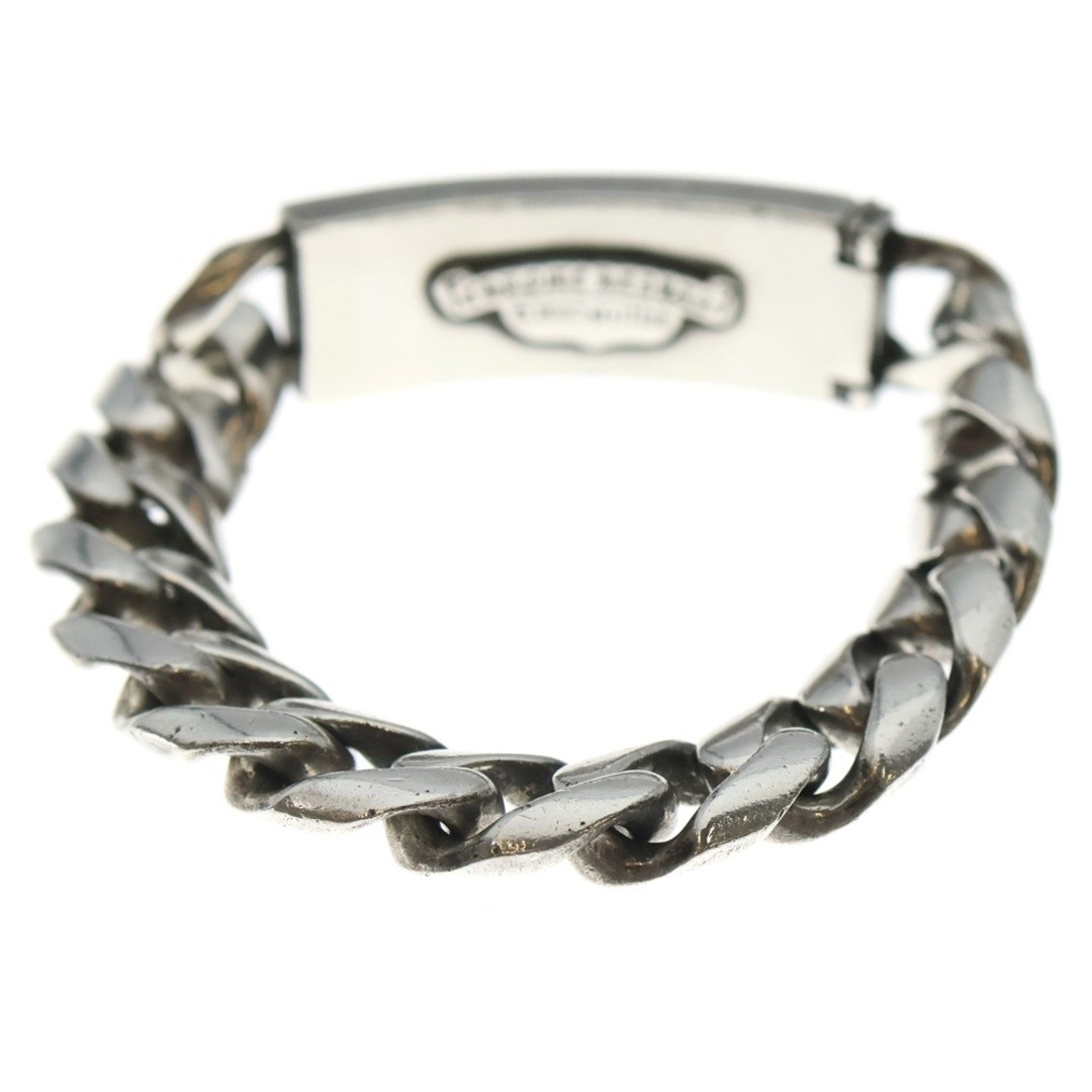 CHROME HEARTS ID Floral Cross Classic Link Bracelet 13LINK Silver BCA164 Used fc thumbnail 2