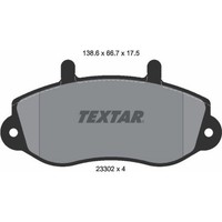 Textar 2330201 Bremsbelagsatz FüR Opel Renault Master Movano JD FD ED HD UD X70