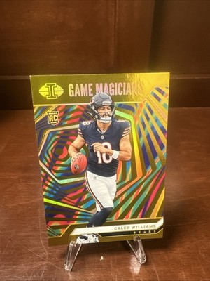 2024 Panini Illusions - Game Magicians Caleb Williams #25 Gold /25 (RC)