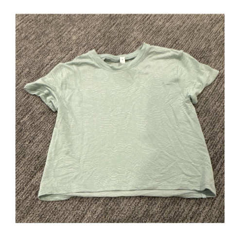 Vintage Lululemon Light Green Crew Neck Short Sleeve Lightweight Relaxed T-Shirt