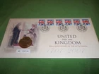 GB  2007 The 300th Anniversary of The Act of Union £2 coin & cover