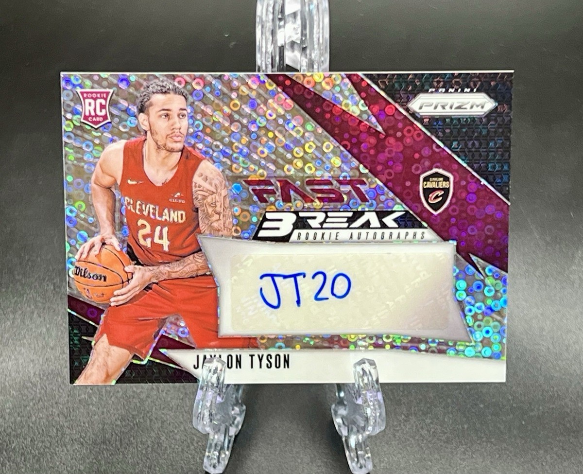 たいそん 2024-25 Prizm RC Jaylon Tyson Fast Break Rookie Autographs Cavs