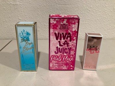 Juicy Couture Viva La Juicy Petals & Bye Bye Blues Fragrance & Couture La La