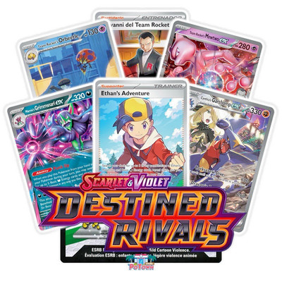 Pokémon Destined Rivals Singles Holo/Reverse Holo, EX, Cosmo - Choose Your Card!