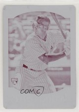 2016 Topps Gypsy Queen Printing Plate Magenta 1/1 Greg Bird #73 0lm