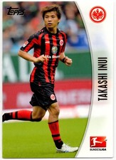 Takashi Inui Chrome Bundesliga 2013/14