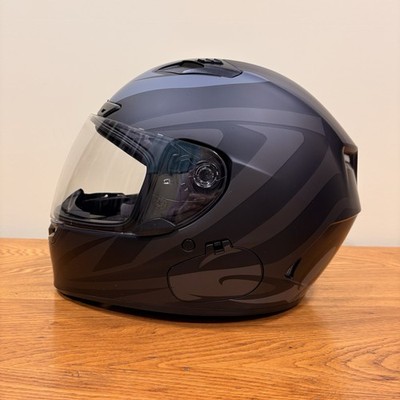 Bell Qualifier DLX Full Face Adult Motorcycle Helmet Impulse Matte Black Medium