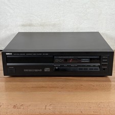 Yamaha CD-300 Natural Sound CD Player TESTED &amp; WORKING Belts Replaced Japan 1986