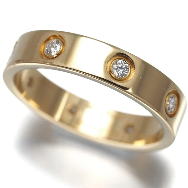 Cartier Diamond Yellow Gold Ring 6 Ring Fine Rings for sale | eBay