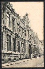 Old postcard Mons, L'Athénée 1906