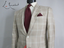 NWT Isaia Napoli Italy Model- Base "Gregory" cashmere silk blend sport coat 40 R
