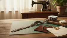 Vevlet Trim Lace Ribbon Brown Black Cotton Ja...
