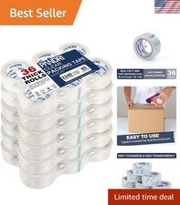 Clear Packing Tape, 36 Rolls Heavy Duty Packaging Tape for Shipping Packaging...