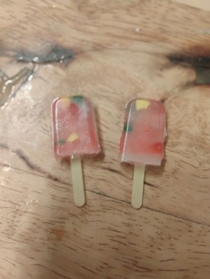 Doll sized Mini Resin Play Foods Popsicles (2)