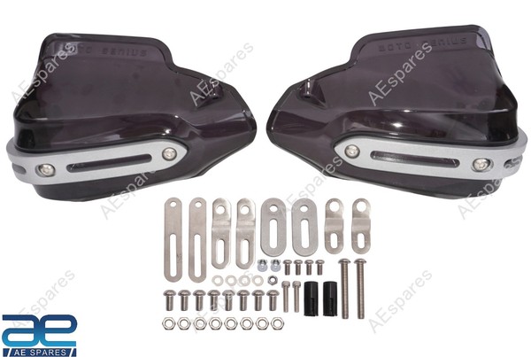 Schwarzes Handschutzkit FüR Royal Enfield Classic Reborn Meteor Hunter 350Cc Aes-image