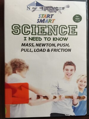 Science I need to know; Mass, newton, push, pull, load & friction DVD,