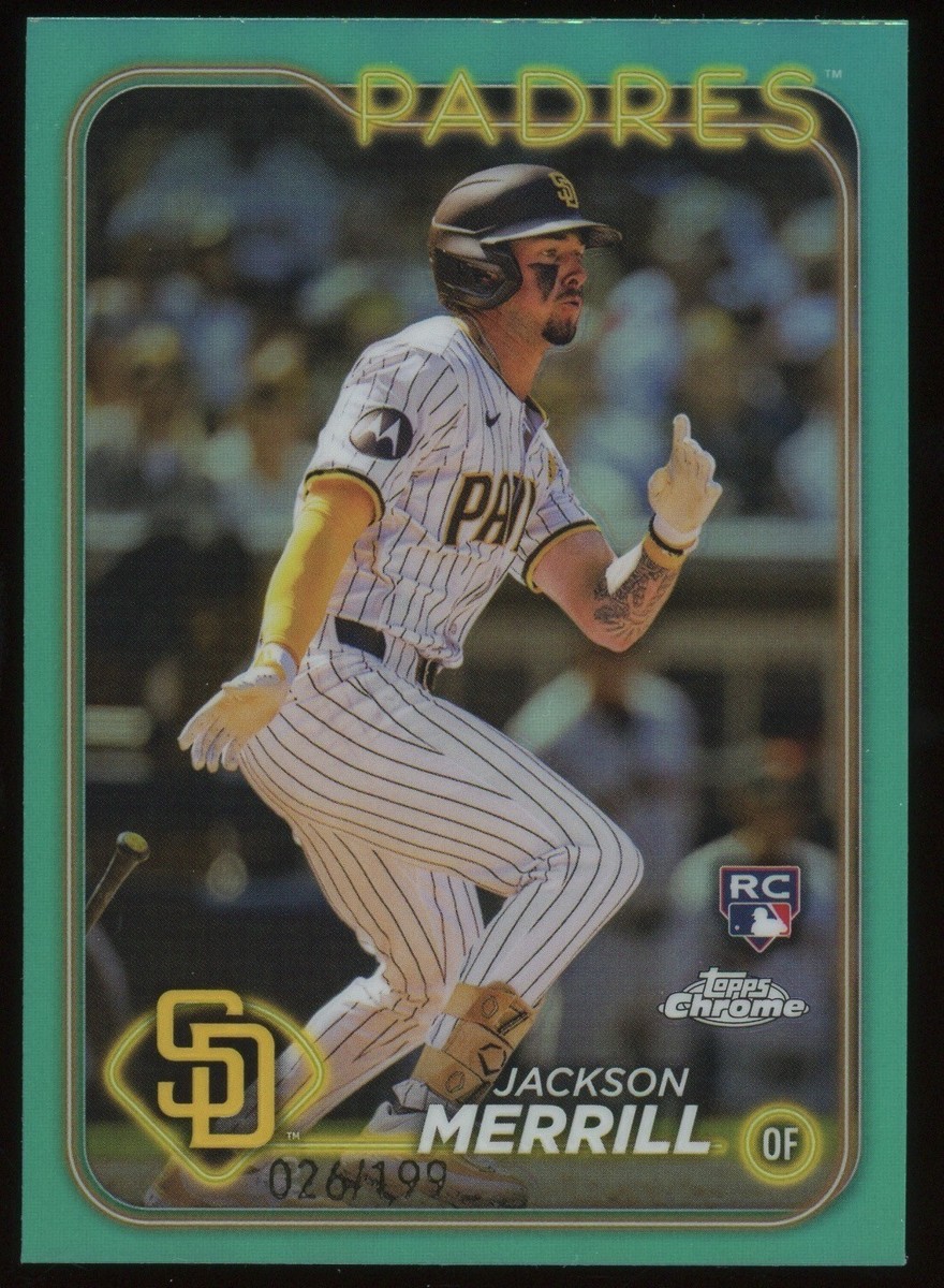 Topps Cosmic Chrome Jackson Merrill /199 J（Most Watched 2024 MLB 