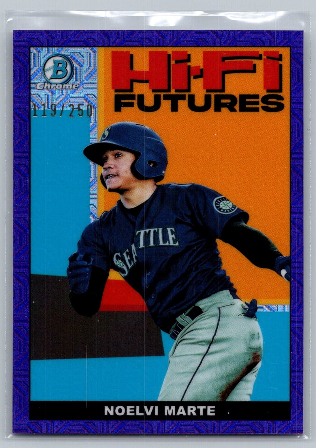 2022 Bowman - Hi-Fi Futures #HIFI-9 Ketel Marte /250 Purple Mojo (RC)