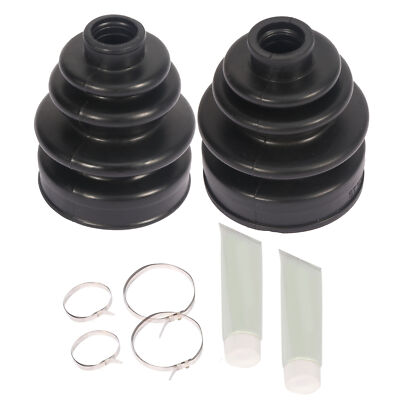 Front CV Axle Outer & Inner Boot Kits For 98-04 Honda Foreman 450 TRX450FE Metal