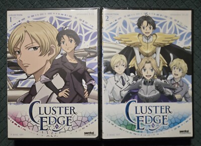 Cluster Edge: Collection 1 + 2 Complete Collection DVD Anime Series **NEW**OOP**