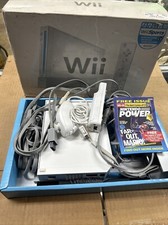 Nintendo Wii - Game Console RVL-001 White In Original Box With All Cords