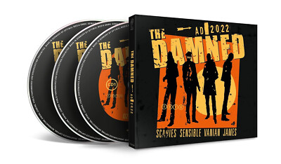 CD The Damned AD 2022 Live in Manchester Limited 2 CD + DVD Edition (K232)
