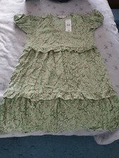 Green Floral Dress