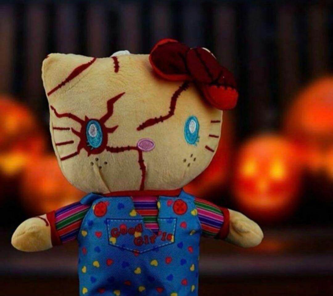 ストラップ HELLO KITTY CHUCKY USJ Hello Kitty x Chucky Limited Plush Keychain sanrio cute