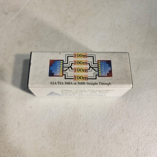 GAJ Technology 100m CAT-5/5e Simulator 8-wire Module RJ-45 Connector - Picture 2 of 4