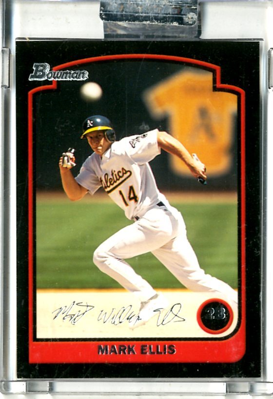 2003 (ATHLETICS) Bowman Uncirculated Silver #122 Mark Ellis/250