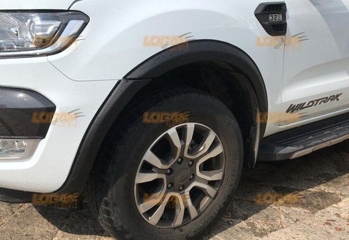 Ford Ranger T6 T7 T8 Passaruota Slim 2015 – 2023 Parafanghi Paraschizzi Nero - Imagen 4 de 10
