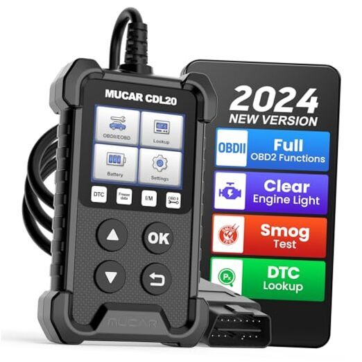 CDL20 OBD2 Scanner for Engine Light Diagnostics & Emissions DTC Reader