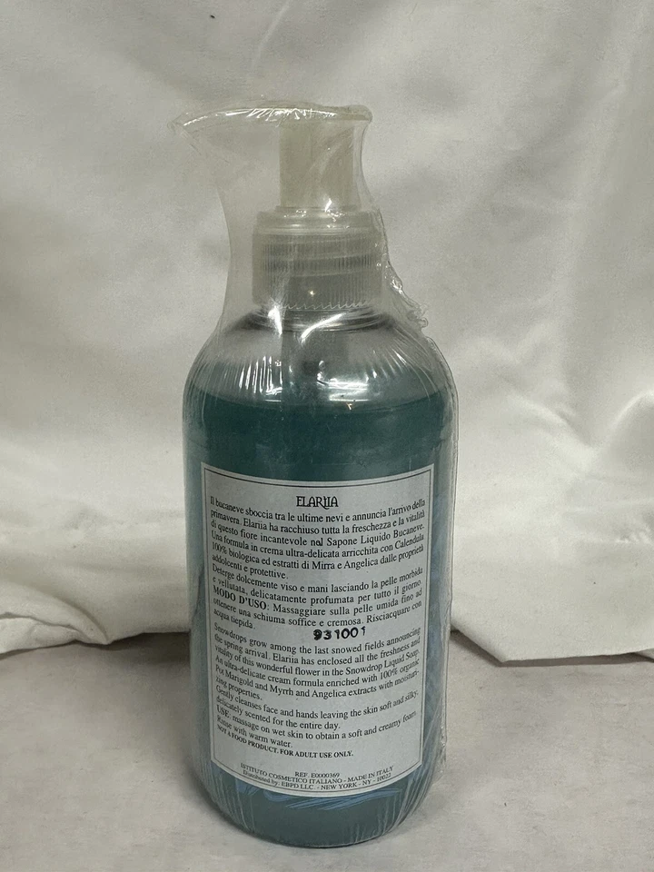 Jabón líquido Perlier Elariia Bucaneve Snowdrop ~ 8,4 oz ~ sellado Foto 2 de 2
