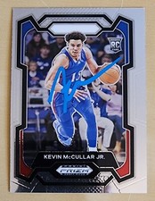 Kevin McCullar Jr Signed 2024-25 Prizm Draft Picks Rookie Card #19 NY Knicks RAD