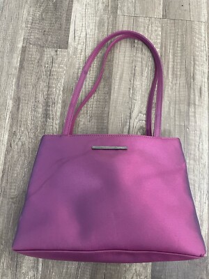 Purple Iridescent 90s ESPRIT Shoulder Bag Purse 00s Boho Whimsical 