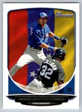 2013 Bowman Baseball State & Hometown Luis Sardinas Texas Rangers BP84