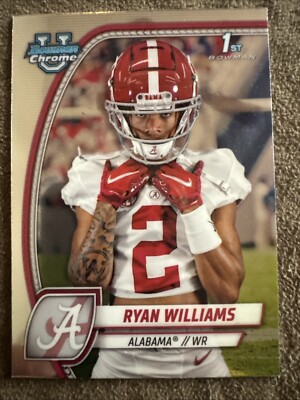 2024 Bowman University Chrome - #53 Ryan Williams (RC)