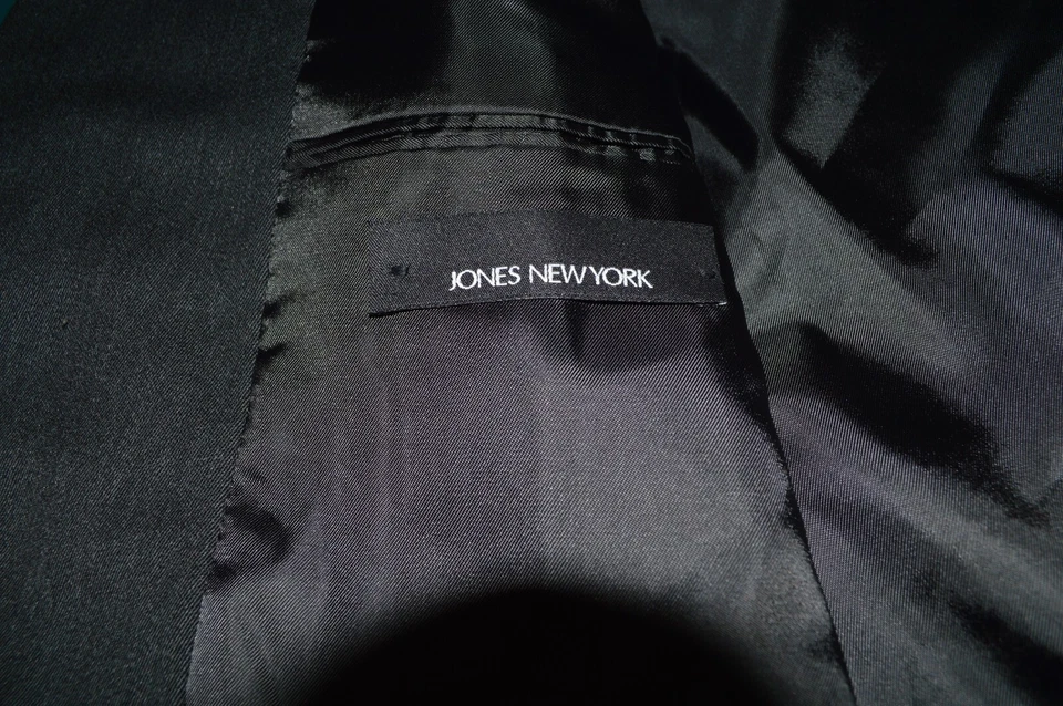 Jones Нью-Йорк мужской 2 btn темно угольно-серый шерсти sport пальто куртка blazer z 48L - Изображение 4 из 4