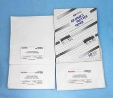 NEW PLOTTER PAPER LOT KOH-I-NOOR Rapidograph & HP - 160 SHEETS TOTAL