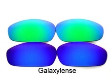 Galaxy Ersatzlinsen Für Oakley Twenty XX 2012 Blau & Grün Polarisiert