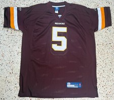 Reebok Vtg NFL Stitched Washington Redskins # 5 Donavan McNabb Jersey Size 52