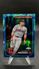 Austin Hedges 2024 Topps Chrome Update Blue Lava Lamp /175 #USC123 Guardians