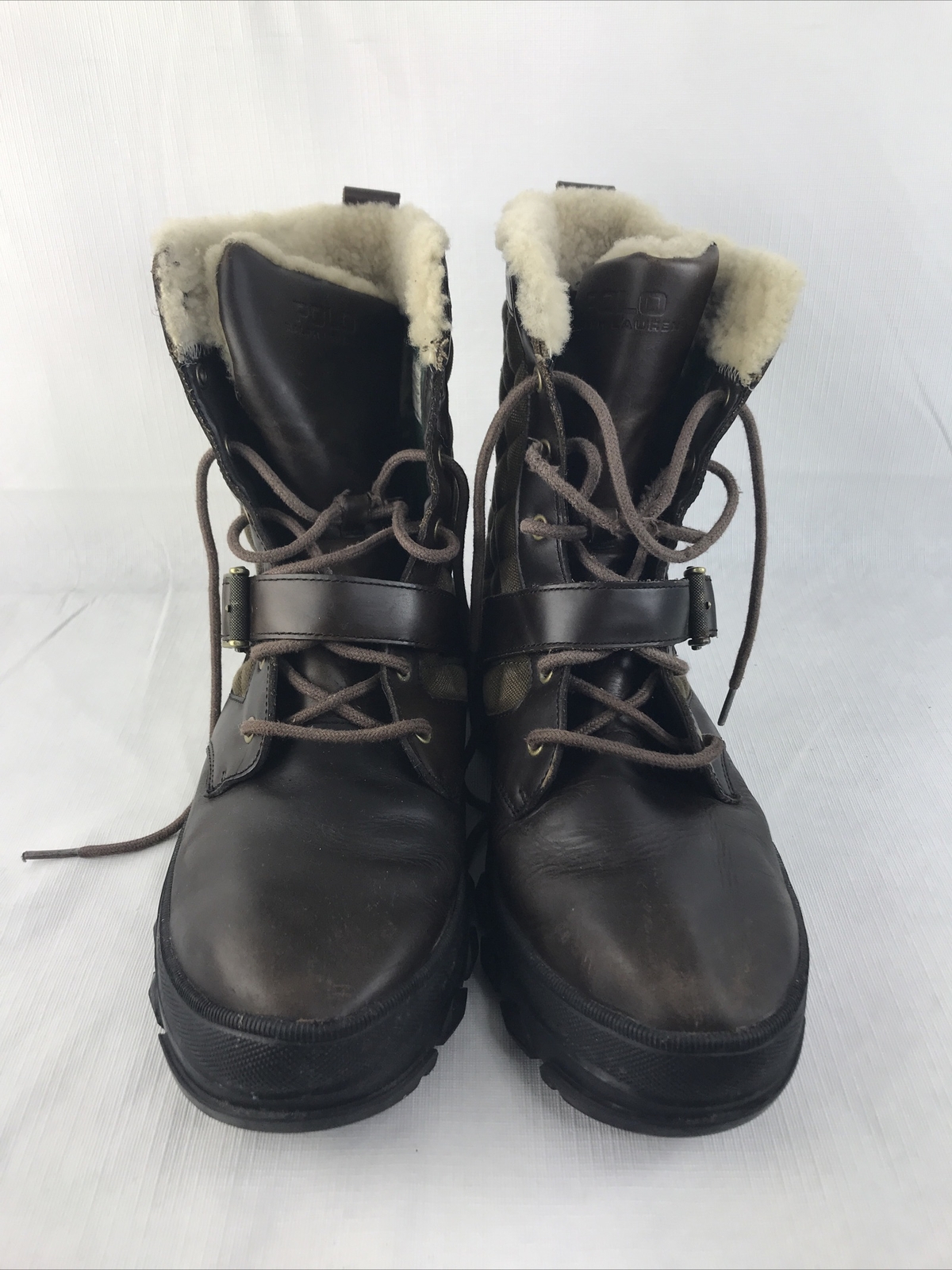 Polo Ralph Lauren Hayward Brown Leather 