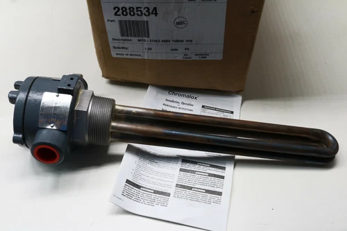 Chromalox Immersion Heater MTO-2 Moisture & Explosion Resistant 480V 1P 1500W