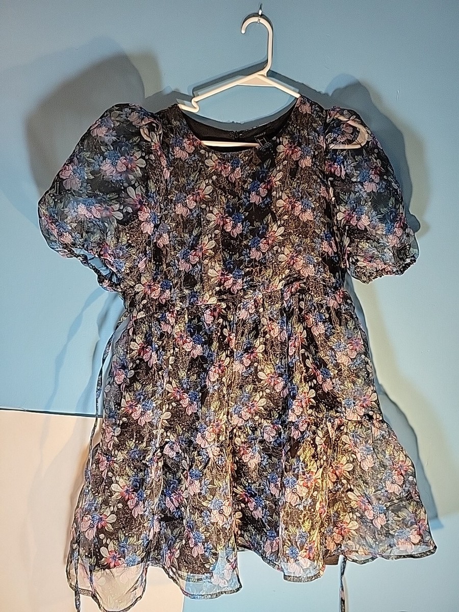 floral fit and flare dress forever 21 Lace-Trim Satin Floral Maxi Dress