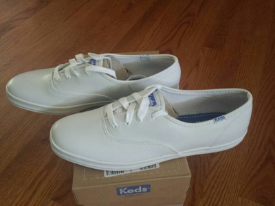 champion white leather sneakers