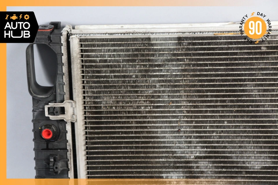 03-06 Mercedes W219 CLS55 E55 AMG radiador de refrigeración aire acondicionado condensador OEM Foto 2 de 4