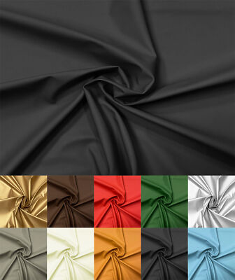 Stoffe KUNSTLEDER Soft Leder Imitat Bekleidung weich Elasthan strecken Meterware