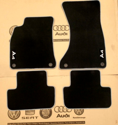 Textilfussmatten Audi A4 (8K) Set Original Audi Premium 4er-Satz 